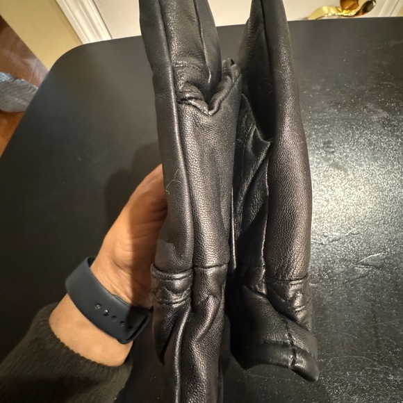 Covington size XL men’s leather black gloves - Picture 3 of 11